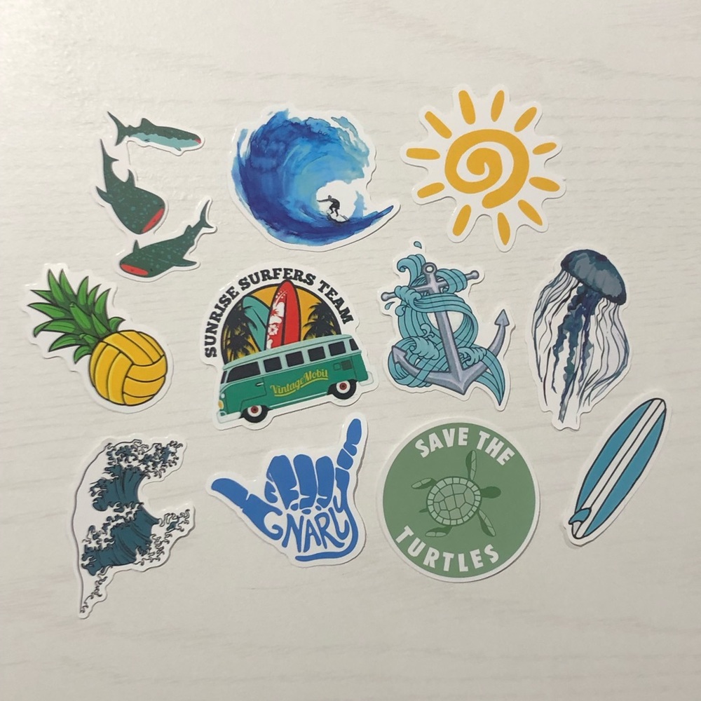 Waterproof Vinyl Stickers (11)